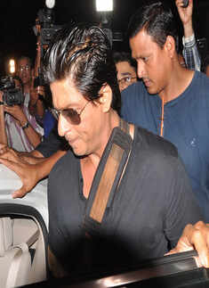 SRK discharged after shoulder surgery 