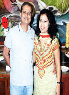 Brunch under the monsoon sky @ Lalit Ashok