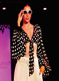 A fashionable evening