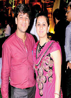 Sameer, Mayuri Srirangwar's wedding reception