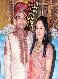 Sameer, Mayuri Srirangwar's wedding reception