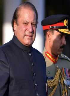 Sharif elected Pak PM for 3rd time