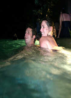 Poolside party @ five-star hotel