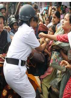 Locals hit the streets to protest gang rape