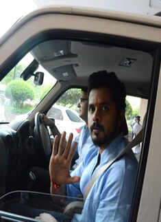 S Sreesanth in Delhi