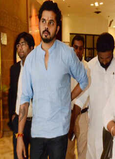 S Sreesanth in Delhi