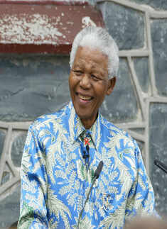 Nelson Mandela on life support