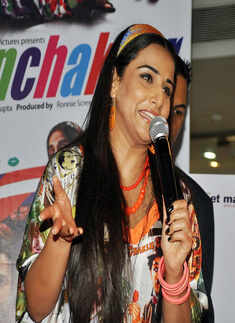 Vidya promotes Ghanchakkar