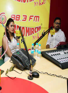 D-Day cast at Radio Mirchi