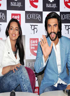 Lootera promotion @ CCD