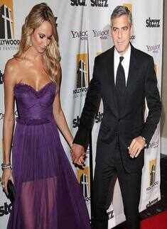 George Clooney, Stacy Keibler Split