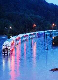 Heavy rainstorm in Toronto
