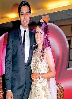 Mohini, Tikamdas Chhabrani's engagement bash 