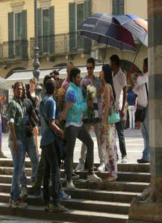 Race Gurram: On the sets