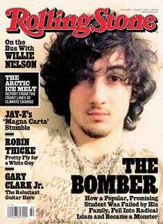 Dzhokhar Tsarnaev on Rolling Stone cover