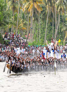 61st Nehru Trophy boat race in Kerala