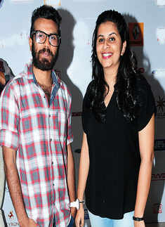 Celebs at the cover launch of a magazine