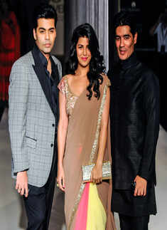 Celebrity showstoppers at LFW '13