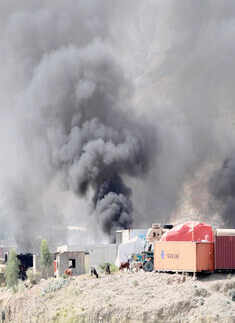 Taliban attack US base in Afghanistan