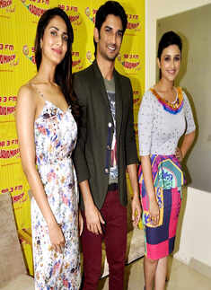 Shuddh Desi Romance cast on Radio