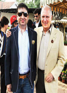 Pune socialites at a race party