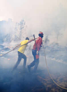 Portugal Wildfire in pics