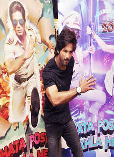 Shahid promotes Phata Poster Nikla Hero
