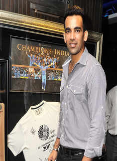 Zaheer Khan's restaurant ZK's inauguration