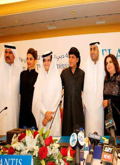 Happy New Year: Press Conference in Dubai