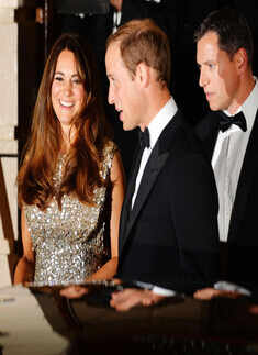 Prince William, Kate at an event in London