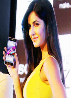 Katrina unveils Xperia Z1