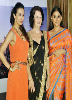 Vidya, Malaika @ festival launch