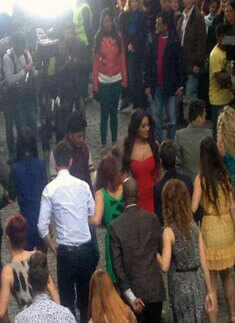 Humshakal: On the sets