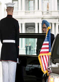 Manmohan Singh at UN, White House