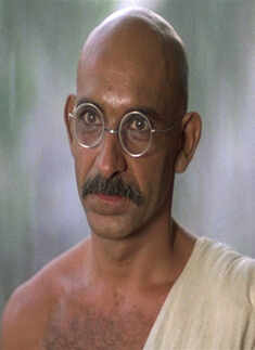 Actors who personified Gandhi!