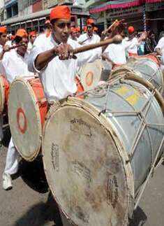 Ganapati procession  
