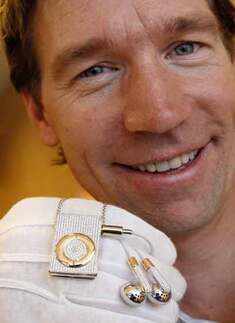 Diamond Encrusted Apple iPod