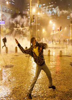 Demonstrations turn violent in Brazil