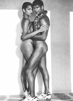 Milind Soman and Madhu Sapre