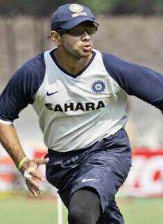 Practice session before 5th ODI