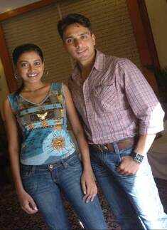 Jahnvi Cheda and Iqbal Khan