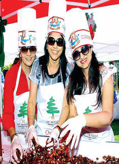 Cake-mixing ceremony