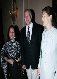 Party hosted by embassy of Sweden 