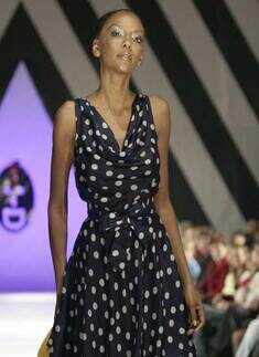 Fationa Dibra at Tirana Fashion Week