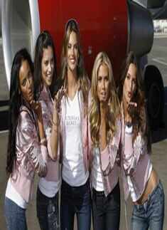 Victoria's Secret models at Los Angeles