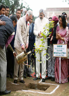 Prince Charles in India
