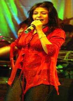 Sunidhi performs