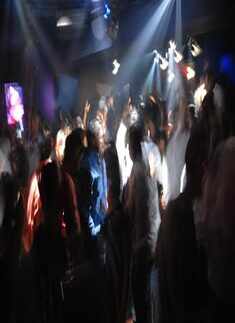 Saturday night at Le Merdian