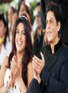 SRK and Priyanka in Delhi