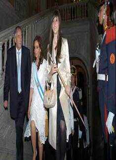 New prez Cristina Fernandez